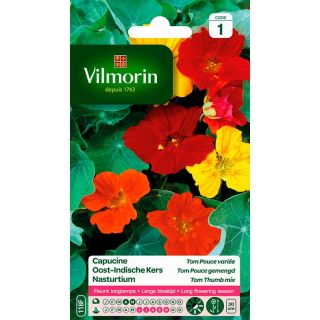 Vilmorin-graines-de-fleurs-capucine-tom-pouce-variée