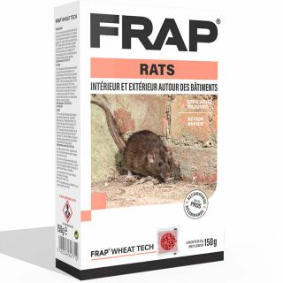 FRAP-Wheat-Tech-Appât-en-Grains-contre-Rats-150g-intérieur-et-extérieur