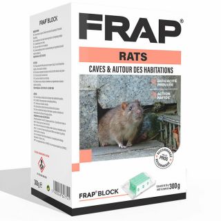 FRAP-Block-Caves-Habitations-300-g-Appât-Rats-Prêt-à-Emploi