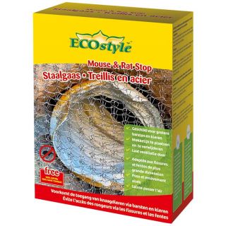 ECOstyle-Mouse-&-Rat-Stop-Treillis-en-Acier-6-x-15-cm-bloquer-ouvertures-fissures-fentes-pour-souris-et-rats