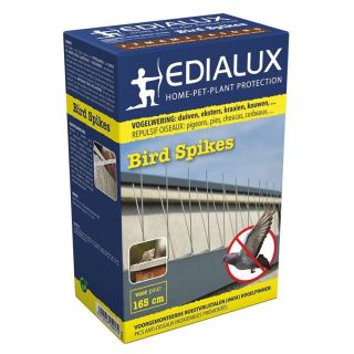 Edialux-Bird-Spikes-pics-anti-oiseaux-acier-inoxydable-165cm