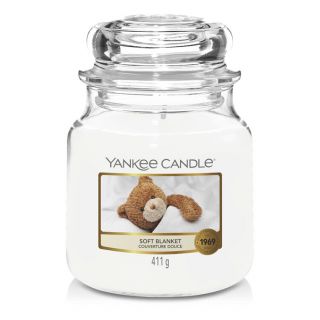 Yankee-Candle-Couverture-Douce-Bougie-Parfumée-Medium