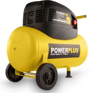 Powerplus-Compresseur-1100W-24L-sans huile