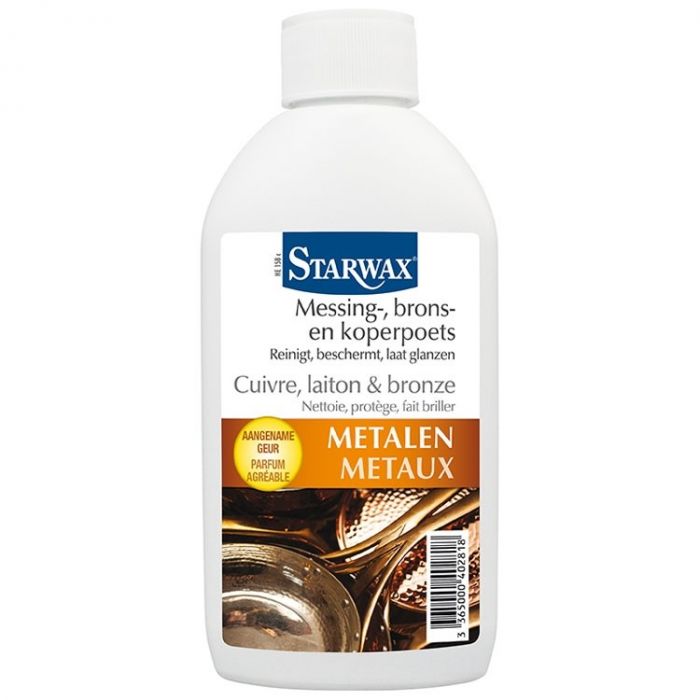 Nettoyant pour laiton, bronze et cuivre Starwax, 250 ml