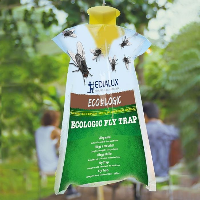 Edialux Fly Trap piège à mouches écologique, grand