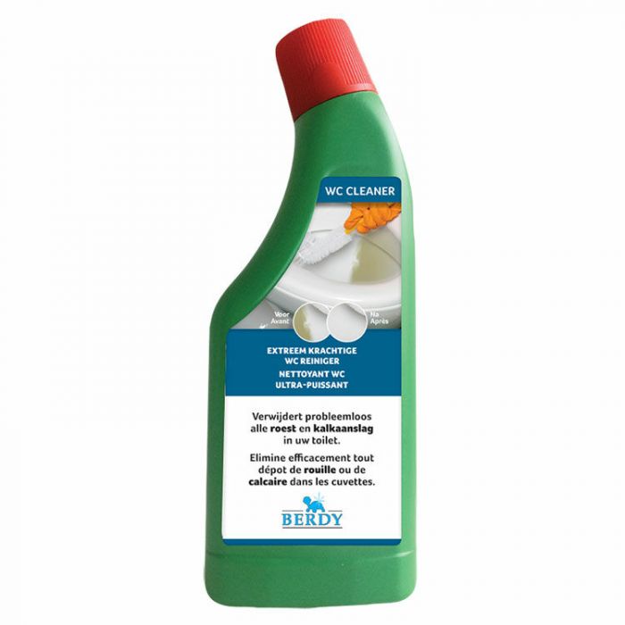Berdy WC Cleaner, Nettoyant WC Ultra Puissant - 800 ml